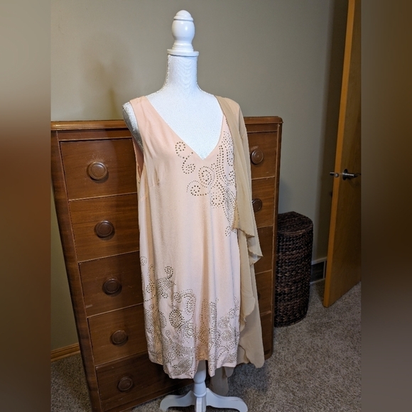 Lularoe Shirley Kimono Sheeth Sheer Coverup Sz Small - Picture 4 of 10